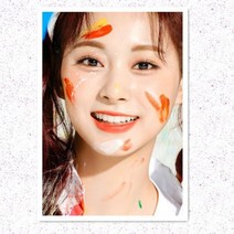 TWICE Kpop 사진 카드 앨범 Fanfare HD 아트 그림 방 홈 장식 벽 스티커 선물 주변 기기 액세서리, B