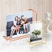 틀 탁상액자 결혼 투명아크릴 리브리움 가족사진 제작