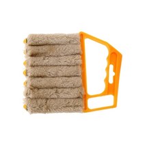 아파트 유리창 샤워부스 청소 미니 스퀴지 자석 창문 닦이 유용한 마이크로 화이버 블라인드 창 clean brush air Conditioner Duster with blind, b, 협력사