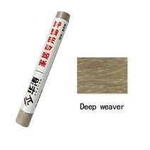 우드 필러 코킹 가구 수리 페인트 바닥 키트 보완 펜 컬러 왁스 크레용 목재, 19 Deep weaver_01 13g