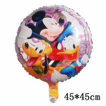 미키 미니 마우스 풍선 디즈니 만화 호일 베이비 샤워 생일 파티 장식 어른이 장난감, [01] as the picture, [48] as the picture