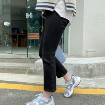 [NEW 숏] 뉴 리얼블랙 숏 히든밴딩 일자 팬츠 60961