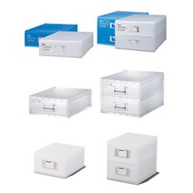 시스맥스 리템 아이박스 /아이박스 중형 /아이박스 소형 1단 2단 수납함 소품 정리 다용도 수납, 아이박스 2단, 스모그