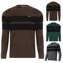 남성 소프트 라운드넥 방풍 골프 니트 중년남성 FW, 브라운_M, 상세페이지 참조6