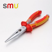 SMU 긴 코 펜치 와이어 커터 전기 수리 도구 전문 다기능, Needle Plier 8inch