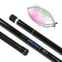 싸파기옥 망세트 바다 갯바위 감성돔 참돔 뜰채 540, ♠ 싸파 기옥 540 뜰채 망 세트 블랙 바다 깃발