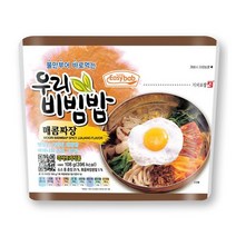 우리비빔밥 (매콤짜장) 108g 비상식량 전투식량, 1개