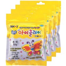 아모스 탱탱 아이클레이 파우치 2500, 파랑, 50g