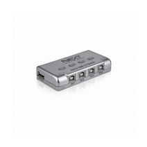 1:4 USB2.0 공유기 ( NEXT-3504PST ) 사운드분배기/모니터선/hdmi셀렉터/스피커잭/옥스케이블/hdmi스위치/hdmi컨버터/rgb분배기/rca케이블/av케이블, 단일 모델명/품번