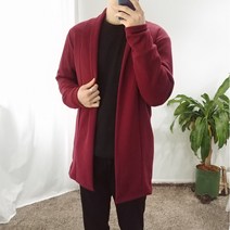 인스타일 남자 오픈 숄카라 오버핏 롱가디건(6COLOR)