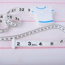 1.5m DIY 태교바느질 배냇저고리 바느질 줄자(cm/inch), 1개