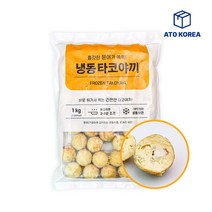 [도매] 업소용 냉동 타코야끼 문어함량 13%, 1kg, 1개