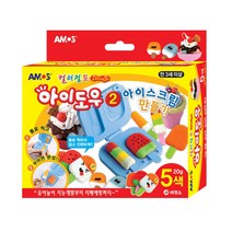 아모스 아이클레이 도우 아이스크림 5색