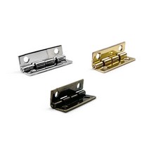 아이베란다 미니 경첩 힌지 서랍 DIY 장식 90도 열림 30x10mm HB, 골드, 1개