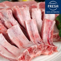 [도축 4일내 초신선] 닥터안스프레쉬 (냉장) 무항생제 한돈 등갈비 찜/구이용, 500g