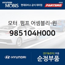 모터 & 펌프-윈드실드 와셔 (985104H000) 그랜드 스타렉스 그랜드 스타렉스 특장 현대모비스부품몰