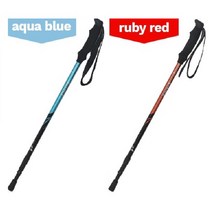 트렉스타 타호 등산스틱 초경량 두랄루민 3단 트레킹 등산 1P, 아쿠아블루