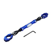 CNC 알루미늄 바이크 오토바이 밸런스 바 휴대 핸드폰 스탠드 크로스 레버 Suzuki ltz 400 gsr 600 bandit, 05 blue