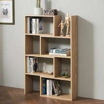 2단 diy 책장 가로 폭조절 길이조절 낮은 선반 오픈형 틈새 수납 인테리어 거실 침실 침대 책꽂이 보조 수납장 원목 우드 480 화이트 내추럴