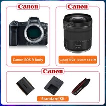 캐논 EOS R 미러리스 전문 풀 프레임 디지털 Dslr 카메라 4K UHD 2160p RF24-105mm F4-7.1 DIGIC 8 이미지, 본체, 24-105mm STM