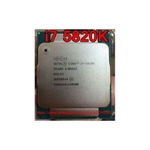 오리지널 인텔 CPU 코어 i7 5820K 프로세서 i7-5820K 3.30GHz 15M 6 Socket2011-3