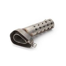 오토바이 배기 머플러 소음기 소음 제거기 용 범용 프론트 미드 엔드 촉매 DB 킬러, H, 10.6mm
