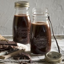 보르미올리 우유 쥬스병 400ml 2P세트 밀크티보틀 유리공병 용기 음료 글라스자, 단품, 단품