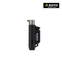 SOTO 소토 ST-485 (컴팩트 마이크로 토치) 라이터 백패킹 미니멀 캠핑, 블랙, 1개