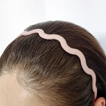 안아픈 헤어 물결 머리띠 세안 운동 헤어밴드 남자 여자 CB04