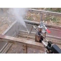옥살산 훈증기 꿀벌 양봉 기화기 벌 진드기제거 도구, 더블파이프