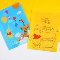 디즈니푸 투포켓화일, 컬러:블루, 단품