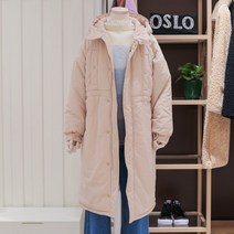 시에로 AK수원점 시에로 마스크걸이증정 밴딩 포인트 후드 롱 SG4JPF503 아이보리