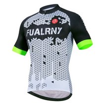 빕숏 자전거복 동호회 져지 Fualrny남성용 반사 MTB 사이클링 저지 로드 바이크 의류 메쉬 통기성 여름 자전거