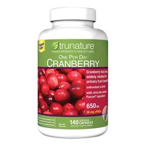 trunature 크랜베리 650mg 140정, 1개