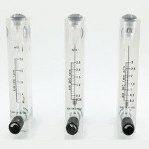 제어 밸브가 있는 가스 플로트 유량계 0.04-0.4m 3/h 0.1-1m3/h PMMA 패널 타입 에어 로타미터, 06 0.4-4M3 H