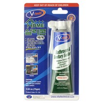 브이텍 VT-132TK 홈실리콘 바이오 백색 75g