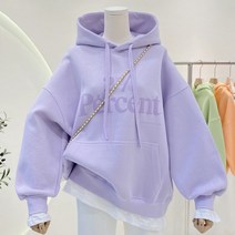 디애이치 PERCENT 파스텔 후드 티셔츠 6COLOR