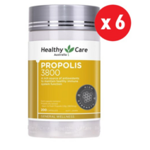 헬시케어 프로폴리스 3800mg (200캡슐X6병) 호주직구 정품, 6개