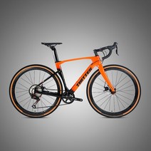 로드 자전거 산악 탄소 섬유 FALCON105R7020-22S 700C 유압 디스크 브레이크 버킷 Pump12 * 142mm T900Carbon 도로, [01] 45CM-XS(160-165CM), [01] Aluminum alloy wheel, [05] 주황색