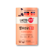 종근당건강 락토핏 생유산균 맘스 임산부 60포 x 1통