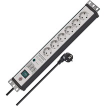 Brennenstuhl Premium-Line 6구 멀티탭 서지 보호 기능