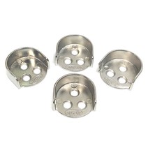 가구봉 받침대 원형/타원형4P 옷걸이봉/봉걸이/커튼봉, 타원형