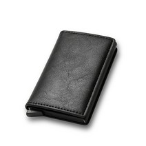 남자명품카드지갑 사용자 정의 카드 홀더 남성 지갑 rfid 블랙 탄소 섬유 가죽 미니멀리스트 지갑 선물 남성용 맞춤형 carteira masculina 270
