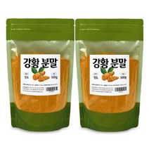 강황가루 인도산 커큐민분말 효능 500g 2봉지