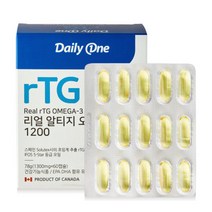 리얼 알티지 오메가3 1통(2개월분) 캐나다직수입/rTG, 리얼 알티지 오메가3 1통(2개월