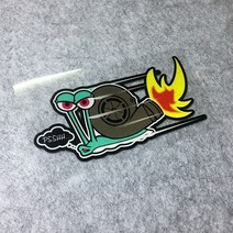 재미 있은 psshh boosted 터보 달팽이 스티커 비닐 motocross 자동차 데칼 반사 경주 자동차 스티커 장식 jdm 트럭 경주 랠리, 20cm x 8cm