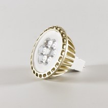 LONGLED 국산 led할로겐 6w 집중형 LEDMR16 할로led전구, 주백색, 1개