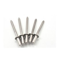 스텐 리벳 닫기 엔드 리벳 304402 스테인레스 스틸 중공 리벳 리벳 리베 티 밀폐 리벳 M3.2 4.0 4.8mm x 6, 01 3.2x6_01 30 개