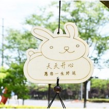 윈드차임 풍경소리 차임벨 개업선물 앤틱소품 발코니, 토끼 AM375