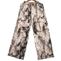 여자 허리밴딩 와이드 쿨밴딩팬츠 까끌시원바지